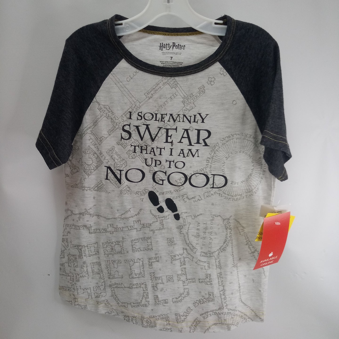 NEW Short Sleeve Shirt by Harry Potter   Size 7