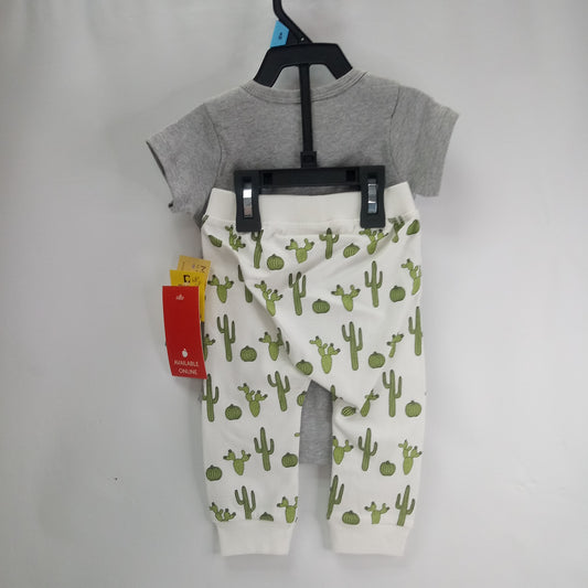 NEW Short Sleeve 2pc Pajamas by M + A Monica + Andy  Size 9m