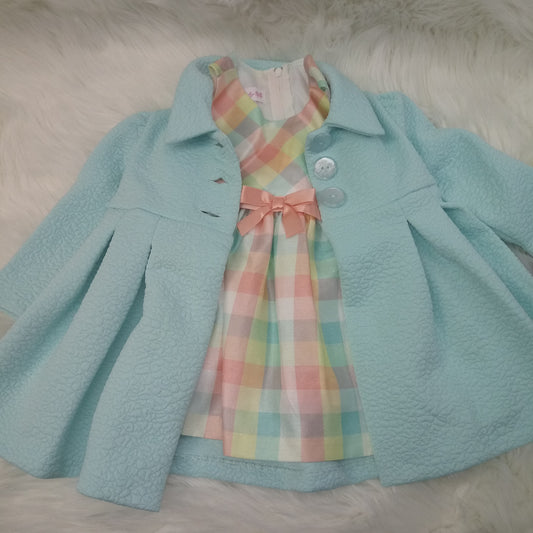 Short Sleeve Dress by Bonnie Baby     Size 3-6m