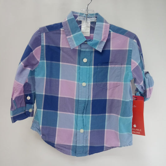 Long Sleeve Button Down Shirt by Janie & Jack    Size 6-12m