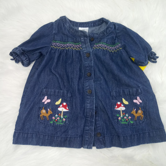 Long Sleeve Dress by Hanna Anderson       Size 6m