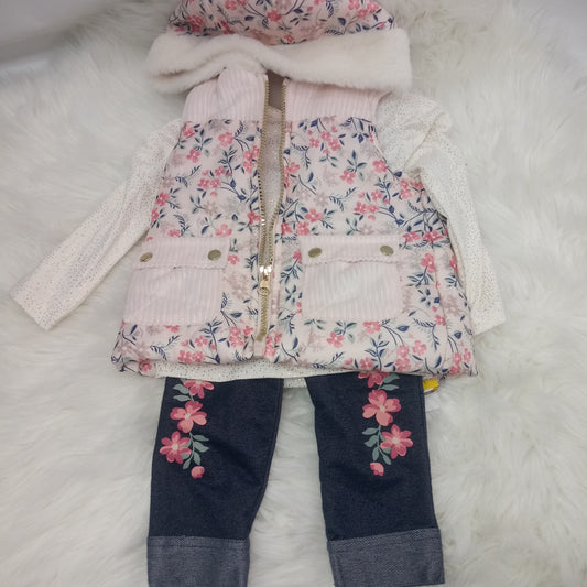 NEW Long Sleeve 3pc Outfit  by Little Lass    Size 18m