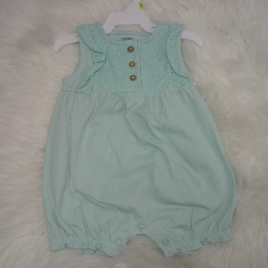 NEW Short Sleeve Romper   by Carters     Size 3m
