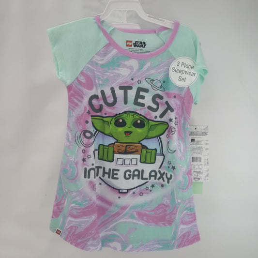 NEW Short Sleeve 3pc Pajama Set by Lego Star Wars   Size 3T