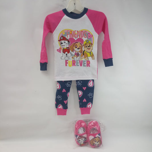NEW Long Sleeve 3pc Pajama Set by Paw Patrol       Size 2T