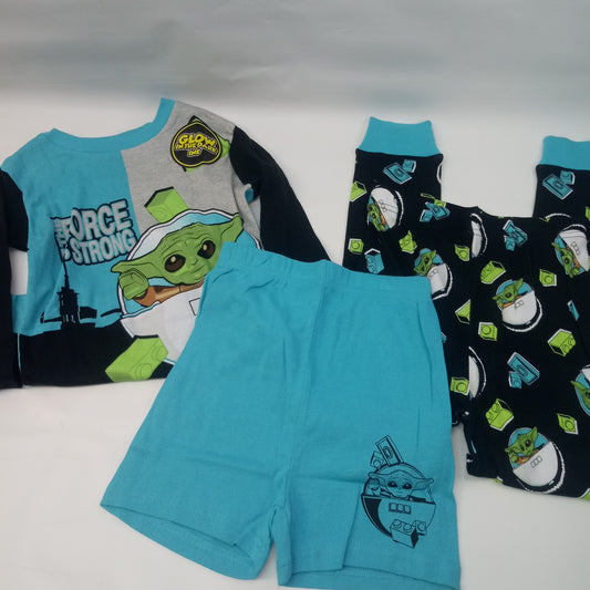 NEW Long Sleeve 3pc Pajama Set by Star Wars Legos       Size 8