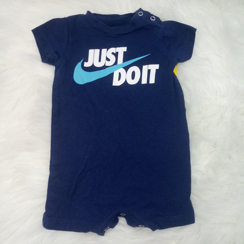 Short Sleeve Romper by Nike    Size 3m