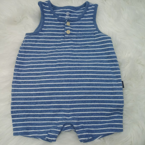 Short Sleeve Romper by baby Gap    Size 6-12m