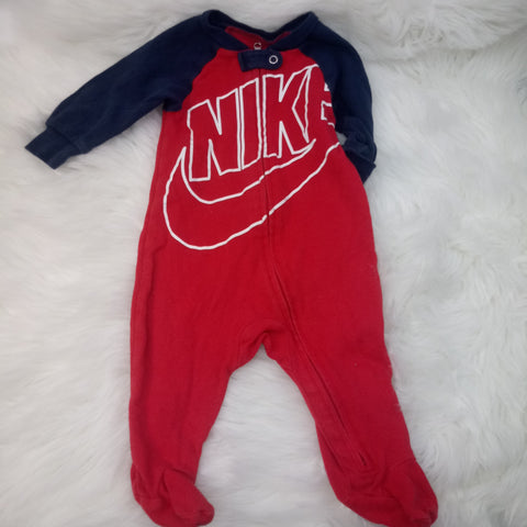 Long Sleeve 1pc Pajamas  by Nike    Size 6m
