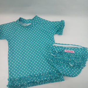 2pc Swim Suit by Ruffle Butts      Size 7