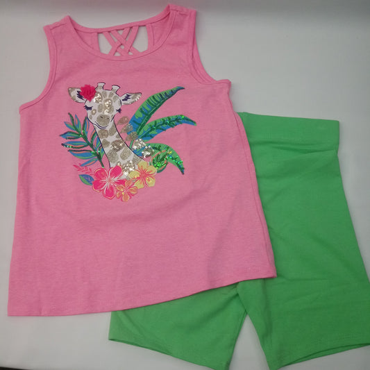 NEW Short Sleeve 2pc Outfit by Tommy Bahamas      Size 7-8
