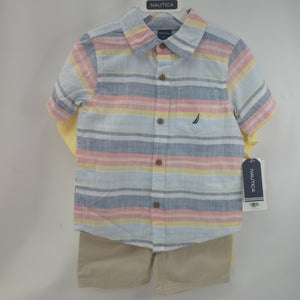 NEW Short Sleeve 3pc Outfit by Nautica    Size 3T