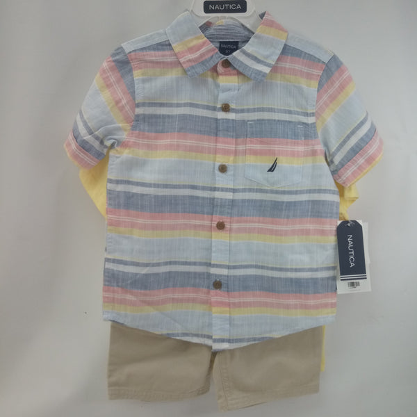 NEW Short Sleeve 3pc Outfit by Nautica    Size 3T