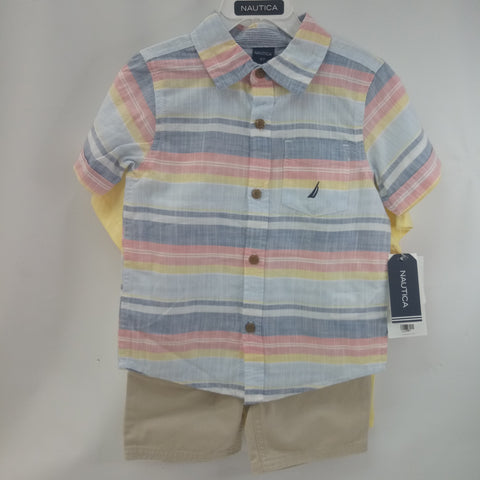 NEW Short Sleeve 3pc Outfit by Nautica    Size 3T