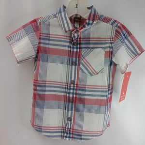Short Sleeve Button Down Shirt by Tea     Size 4