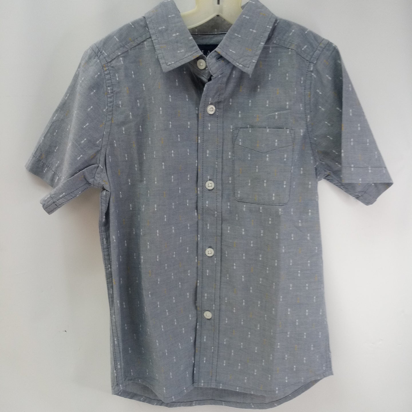 NEW Short Sleeve Button Down Shirt by Place      Size 5-6