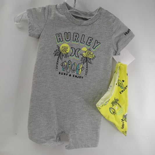 Short Sleeve 1pc Outfit by Hurley       Size 9m