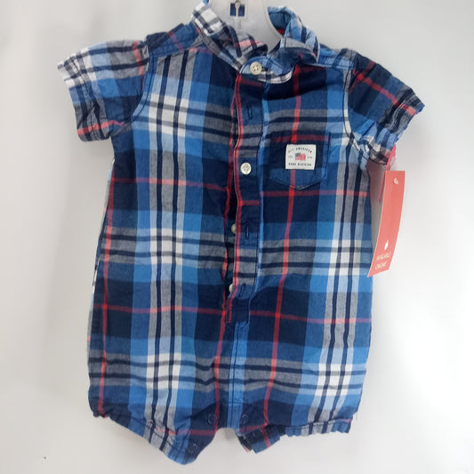 Short Sleeve 1pc Outfit by Carters        Size 9m