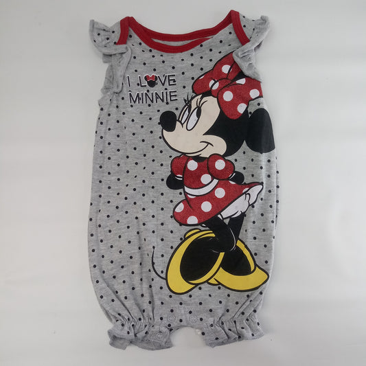 NEW Short Sleeve Romper    by Disney Baby      Size 0-3m