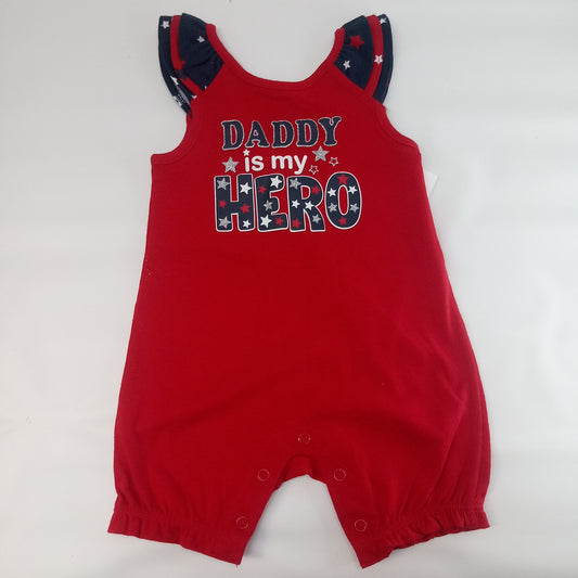 Short Sleeve Romper    by Way to Celebrate     Size 0-3m