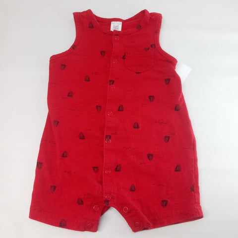 Short Sleeve Romper  by Just One You by Carters  Size 9m