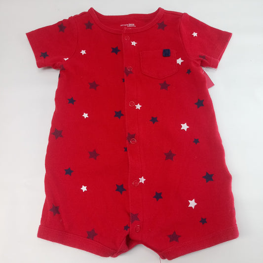 Short Sleeve Romper  by Simple Joys  by Carters  Size 6-9m