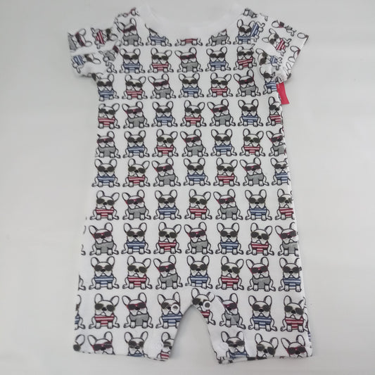Short Sleeve Romper  by HB  Size 6-9m
