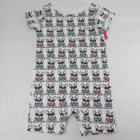 Short Sleeve Romper  by HB  Size 6-9m