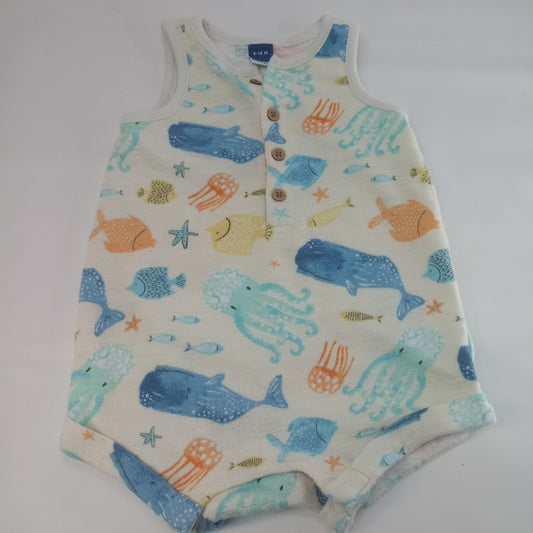 Short Sleeve Romper  by Old Navy    Size 6-12m