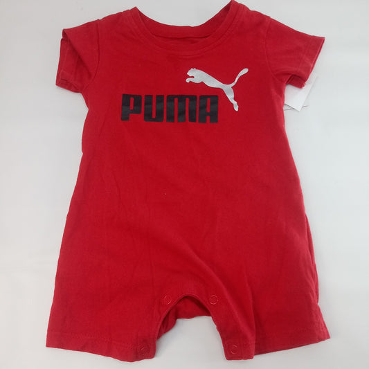 Short Sleeve Romper  by Puma      Size 6-9m