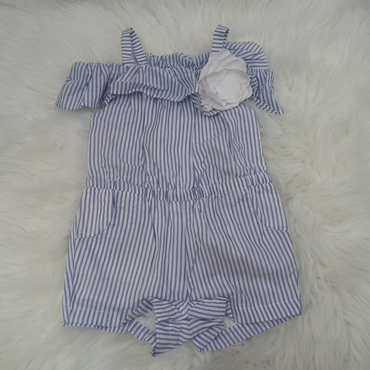 Short Sleeve Romper    by Janie & Jack     Size 3-6m