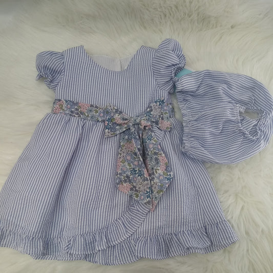 Short Sleeve Dress   by Rare Editions     Size 6-9m