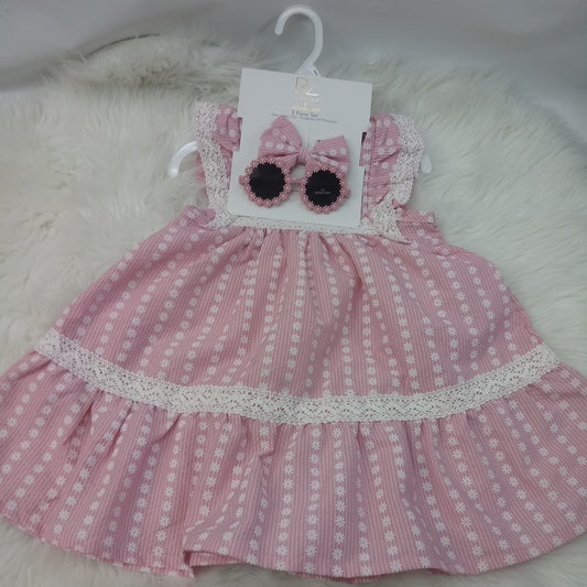 NEW Short Sleeve 3pc Dress by Littles by Rachel Zoe     Size 2T