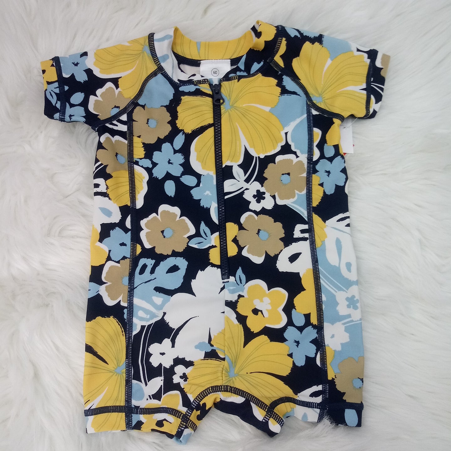 1pc Swimsuit by Hanna Anderson     Size 3-6m