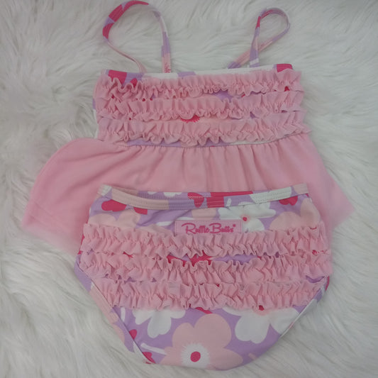 2pc Swimsuit by Ruffle Butts     Size 12-18m