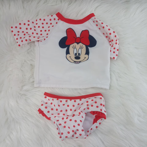 Long Sleeve 2pc Swimsuit by Disney Baby        Size 0-3m
