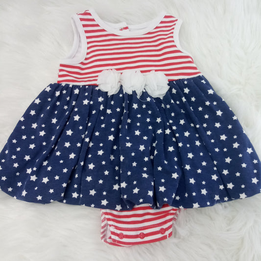 Short Sleeve Dress by Little Me   Size 9m