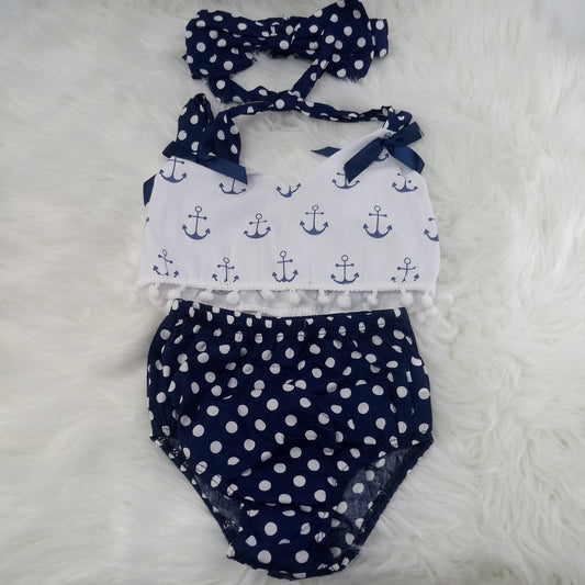 Short Sleeve 3pc Outfit  by Milediiy      Size 12-18m