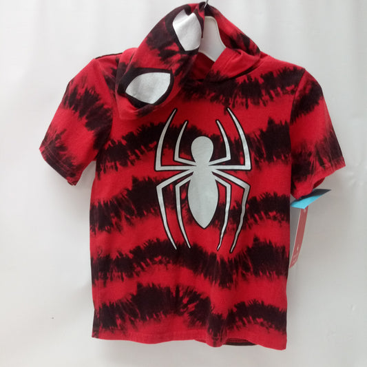 Short Sleeve Shirt by Spiderman Marvel     Size 5