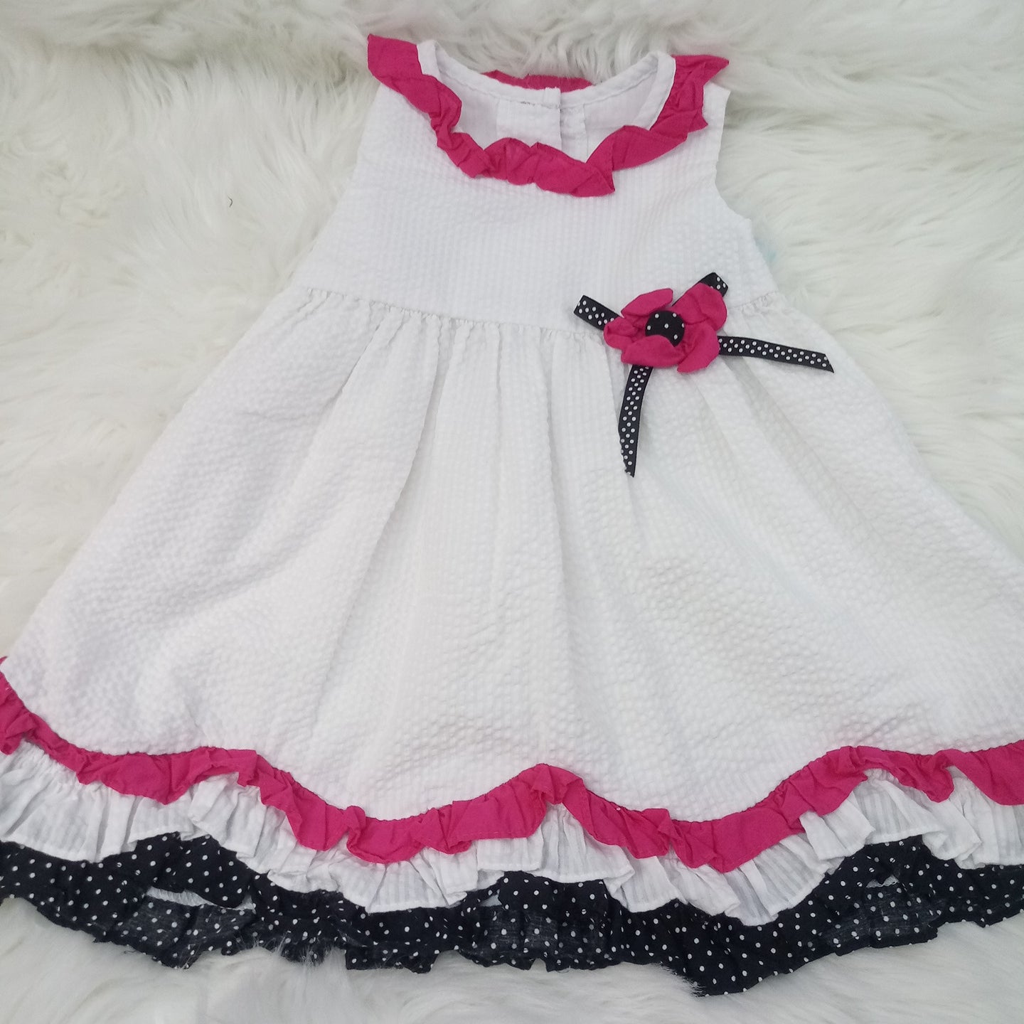 Short Sleeve Dress  by Rare Editions     Size 18m