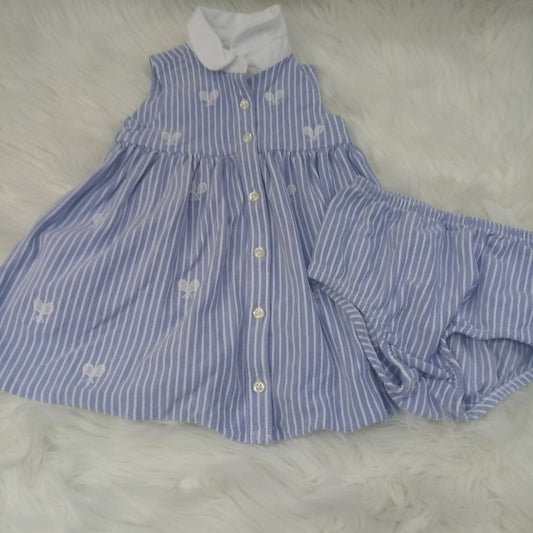 Short Sleeve Dress  by Ralph Lauren      Size 6m