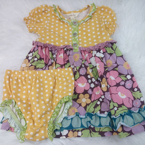 Short Sleeve Dress  by Matilda Jane       Size 12m-18m
