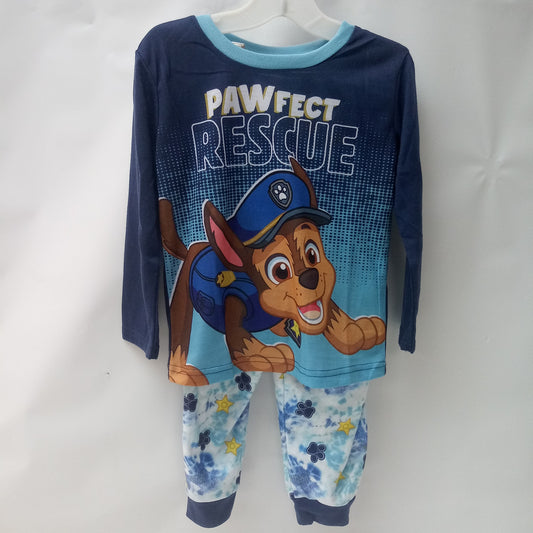 NEW Long Sleeve 2pc Pajama Set by Paw Patrol nickelodeon   Size 4T