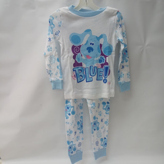 NEW Long Sleeve 2pc Pajama Set by Blue's Clues nickelodeon   Size 4T
