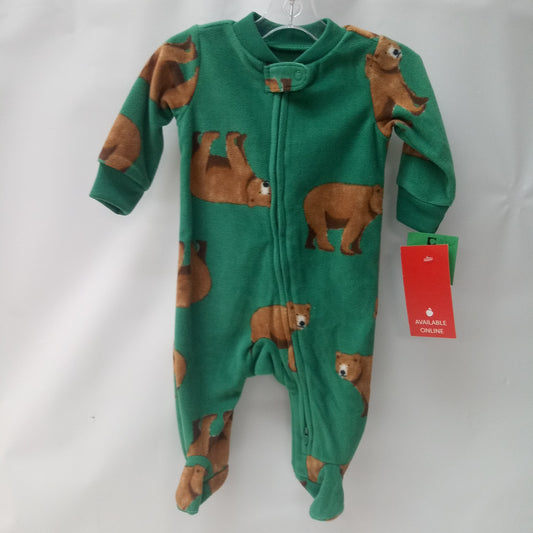 NEW Long Sleeve 1pc Pajamas by Carters   Size 3m