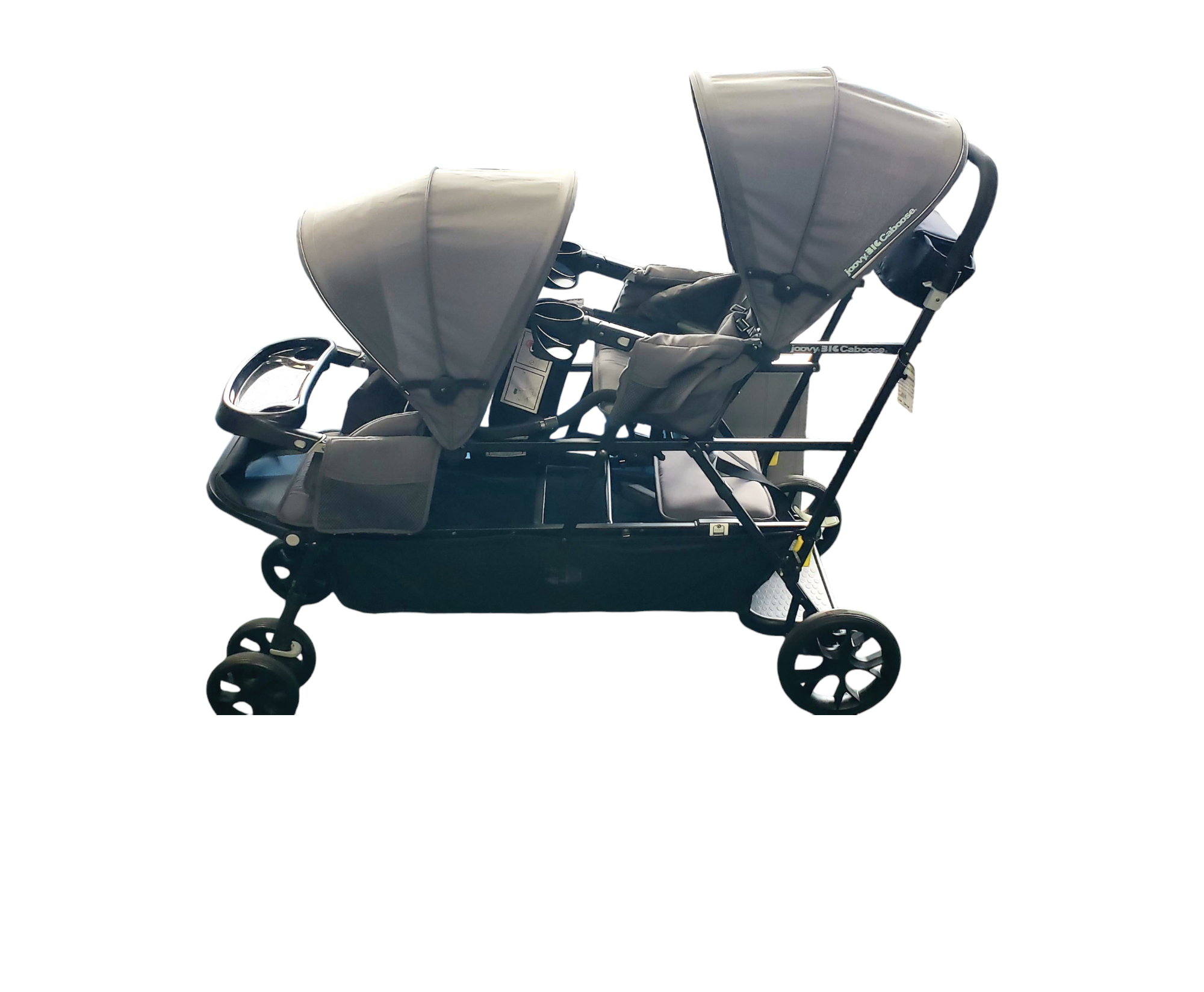 Joovy Caboose Used Triple Stroller Triple Stroller Joovy Qool Used